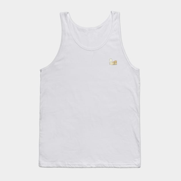 Rome Icons: Colosseum Tank Top by buhloop.icons